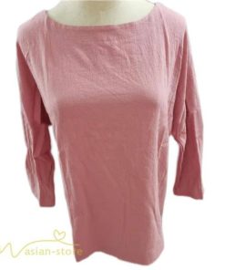 ｔシャツ・カットソー | Tシャツ カットソー レディース 無地 着痩せ カジュアルTシャツ ゆったり 7分袖 大きいサイズ 20代 30代 トップス 40代 かわいい シンプル 夏服 クルーネック