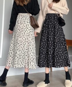 フレアスカート | 小花柄 Aラインスカート