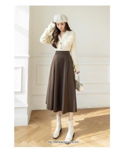 スカート | ロング秋 冬 レディース ボトムス ロング Aライン防寒 あったか 冬 暖か あたたか 秋冬 厚手 40代 30代 ラシャ 送料無料 50代