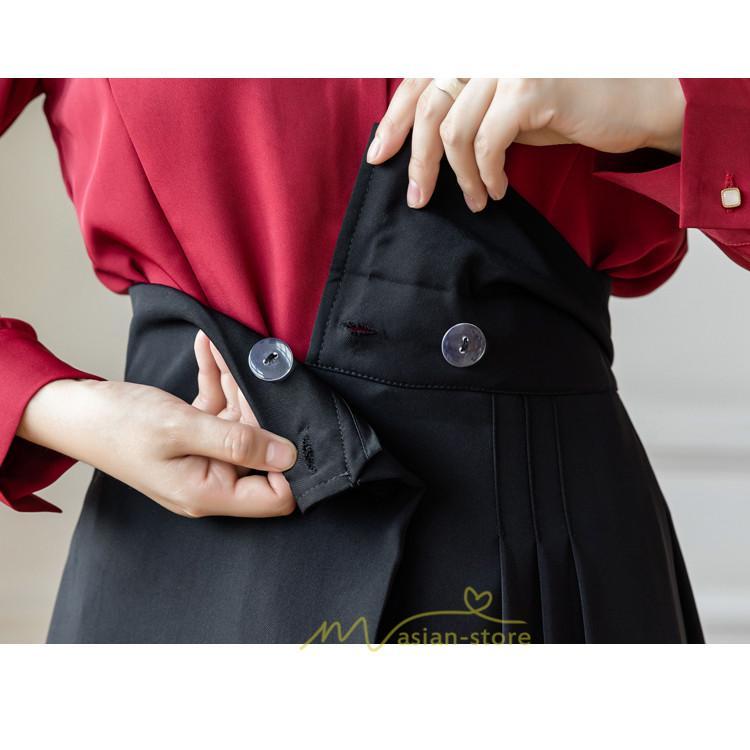 スカート | レディース ロング フレア 黒 Aライン 秋冬 ミモレ ハイウエスト 体型カバー キレイめ オシャレ フェミニン 着痩せ 通勤 お出かけ 可愛い 通学