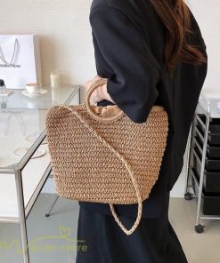 女性用バッグ | レディース バッグ かごバッグ ショルダーバッグ ストローバッグ 編み 小物 シンプル 軽量 大人 軽い 旅行 オシャレ 40代 可愛い 50代 30代