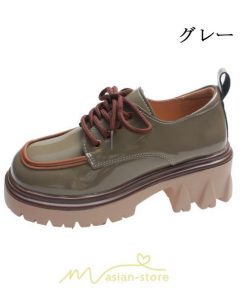 ローファー | レディース 厚底 厚底靴 韓国 おしゃれ 個性的 かわいい 軽量 美足 脚長 シューズ 送料無料 10代20代30代40代 靴 ガールズ 派手