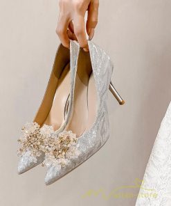 パンプス | 20.5cm~26.5cmハイヒール ポインテッドトゥ ミドルヒール 走れる ヒール レディース 結婚式 通勤 大きいサイズ 二次会 小さいサイズ