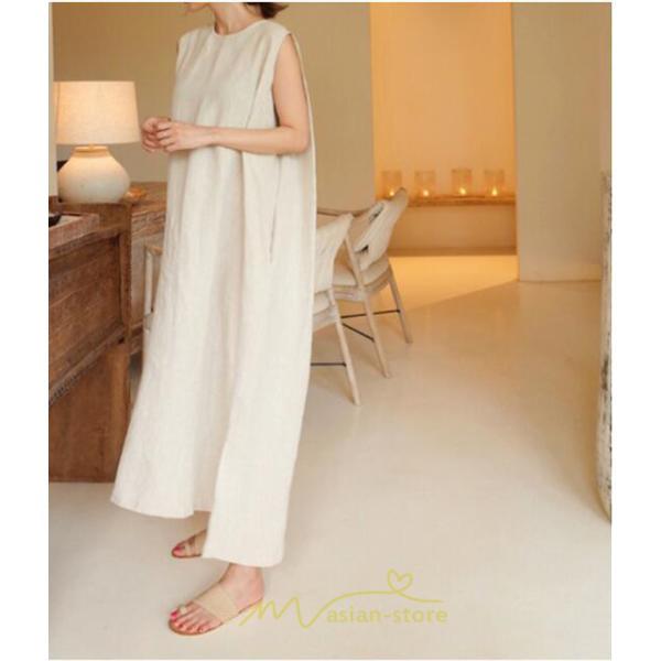 マキシ | ワンピース 秋インナー タンクトップ ミモレ丈 レディース ルームウェア 部屋着 落ち感 無地 タンクワンピース 送料無料 20代30代 可愛い 40代50代