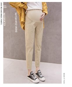 パンツ レギンス | マタニティパンツ 綿パンツ ママボトムス マタニティテーパードパンツ マタニティ服 アジャスター M L XL XXL ブラック カーキ ピンク ボト ホワイト ベージュ