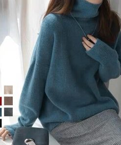 ニット・セーター | タートルネックニット レディース 秋冬服