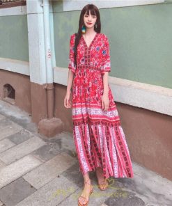 マキシ | ワンピース ロングワンピース エスニックワンピース コットン リゾートワンピース ワンピ 半袖 大人 夏 ゆったり リゾート お出かけ 普段使い きれいめ