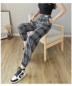 チノ・テーパード・ジョガー・スキニーパン | ジョガーパンツ レディース パンツ スウェット ジャージ ストレッチ ズボン スポーツ トレーニング チェック柄 高見え 細見え 秋 夏 冬 運動 春