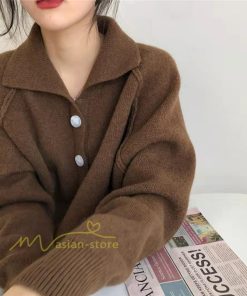 カーディガン | ニット2022秋冬 レディース 羽織り アウター フロントボタン 長袖 セーター ニット トップス 大人 無地 20代50代 通学通勤