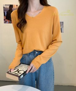 ｔシャツ・カットソー | 長袖Tシャツ インナー レディース インナーウェア 長袖 Tシャツ スリムインナー カットソー 2021 インナーTシャツ アンダーウェア 無地 Vネック