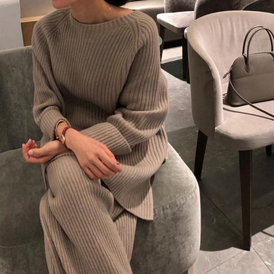 セットアップ | 韓国ニットレディース 秋冬