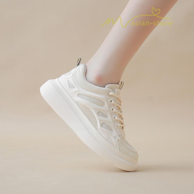 スニーカー | 厚底レディース 5cmヒール 靴 軽量 歩きやすい 疲れにくい 美脚 25cm おしゃれ 疲れない ウォーキングシューズ ナースシューズ