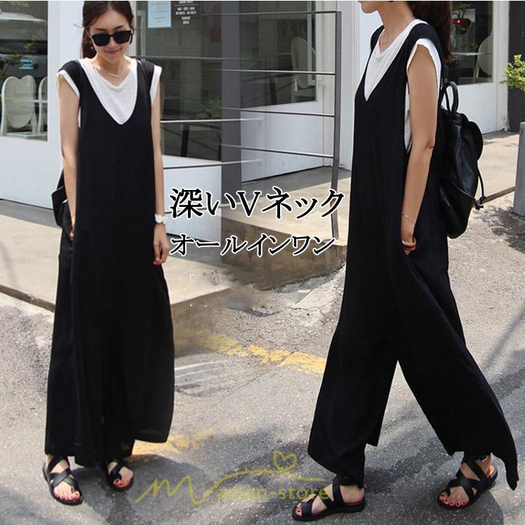 オーバーオール サロペット | サロペット オールインワン レディース オーバーオール 春コーデ 無地 可愛い OL ワイドパンツ 夏服 20代30代40代 50代 通勤 パンツ オフィス ガウチョパンツ