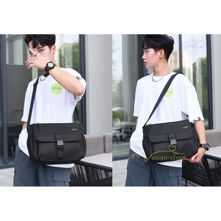 メンズバッグ | ショルダーバッグ メンズ 斜めがけ A4 かばん 2Wayバッグ メッセンジャーバッグ ナイロン 肩掛け 20代30代40代 上品 お出かけ 通勤通学 カジュアル トレンド