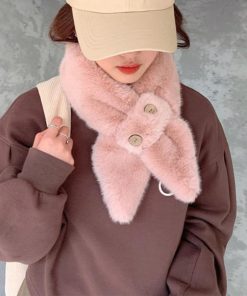 マフラー | フェイクファー ティペット レディース