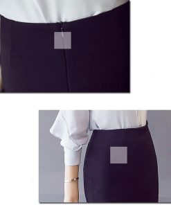 スカート | タイトマーメイドハイウエスト セクシーヒップアップ 膝丈無地 黒 オフィス 30代40代 50代 フォーマル