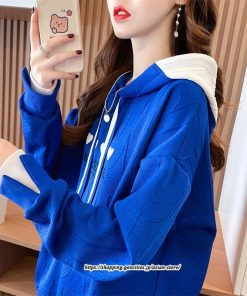 パーカー | レディース フード付き シンプル ゆったり 大きめ おしゃれ かわいい M L XL XXL 暖かい 部屋着 春 秋 冬 プルオーバー送料無料 シンプル