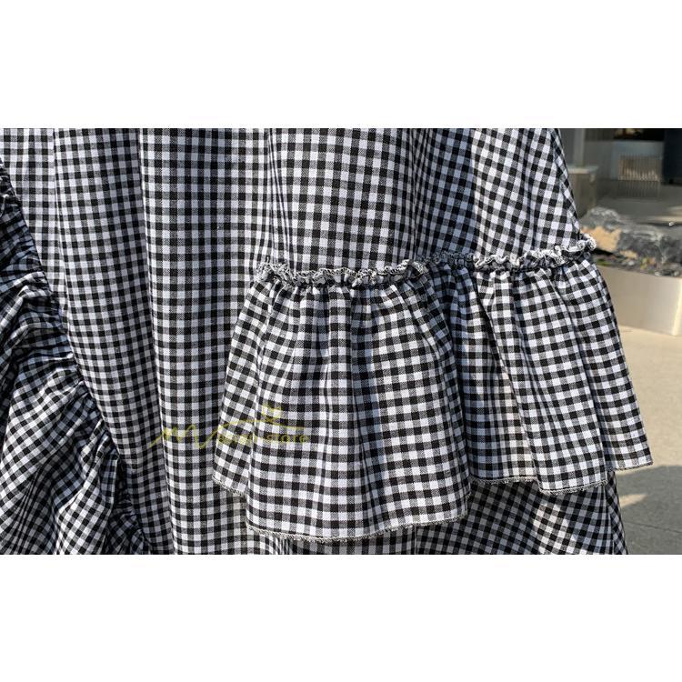 スカート | プリーツロング 春 夏 秋 マキシ 大きいサイズ フレアマキシプリーツ チェック柄 通勤通学 20代30代40代 不規則 フレア