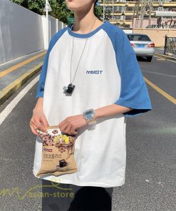 Tシャツ | 夏新作 メンズ Tシャツ 半袖 切り替え カジュアル シンプル カットソー 半袖トップス お出かけ クルーネック 日常感 メンズゆったり