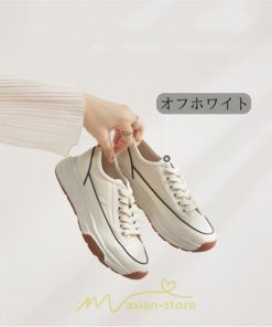 スニーカー | シューズ レディース 靴 レディース靴 帆布 カジュアルシューズ おしゃれ ズック靴 歩きやすい 厚底 春秋 美脚 厚底新作