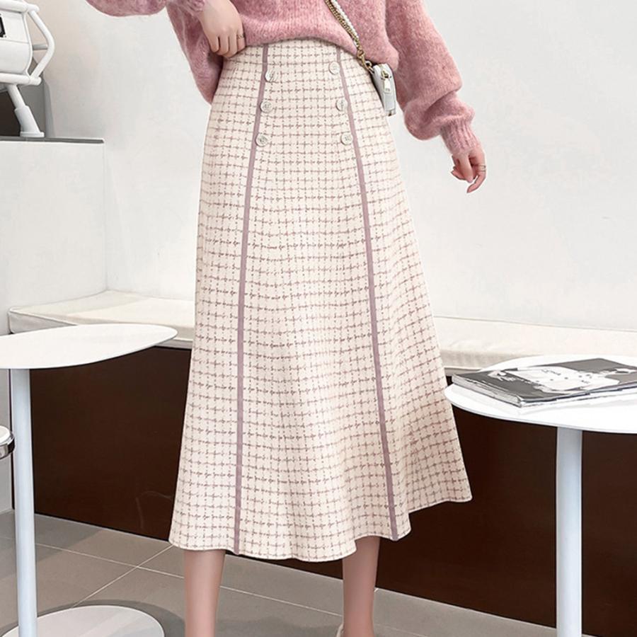 フレアスカート | フレアスカートニットスカートハイウエスト