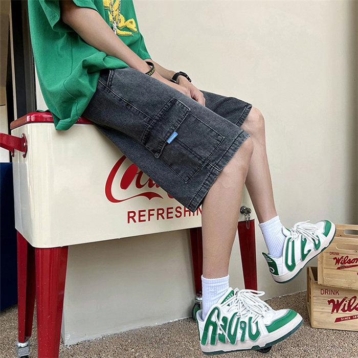 ハーフパンツ ショート | 夏パンツ デニム メンズ サマーパンツ パンツ ワイドパンツ シンプル ウエストゴム 20代 30代 お出かけ ハーフパンツ ジーパン 夏新作 ショートパンツ ジーンズ