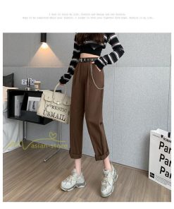 ワイドパンツ | レディース ロング丈 ストリート風 ロングパンツ シンプル 秋冬コーデ 体型カバー ウエストゴム お出かけ ポケット ハイウエスト ゆったり