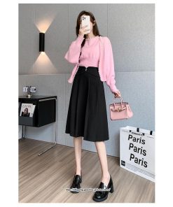 スカート | 膝丈 ひざ丈 秋冬新作 ミモレ丈 Aライン キレイめ 着痩せ 2022新作 通勤 通学 20代 30代 50代 秋服A 大人フェミニン 40代 ナチュラル