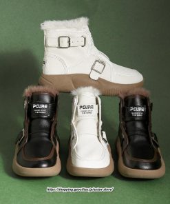 ブーツ | ムートンモカシン 冬靴 レディース 裏起毛 暖かい もこもこ 痛くない 人気 防寒 黒 白 冬 痛くない 歩きやすい 秋 おしゃれ