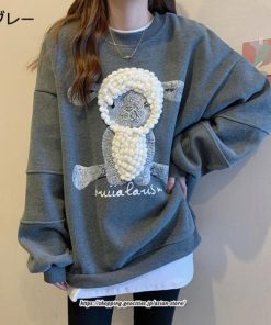 パーカー | トレーナー レディース スウェット 大きいサイズ 韓国 トップス 長袖 おしゃれ 無地 秋冬 送料無料 裏起毛 部屋着 防寒 ゆったり ルームウェア 厚手