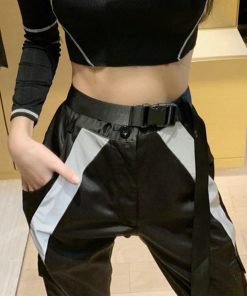 クロップドパンツ | リフレクティブ カーゴパンツ レディース