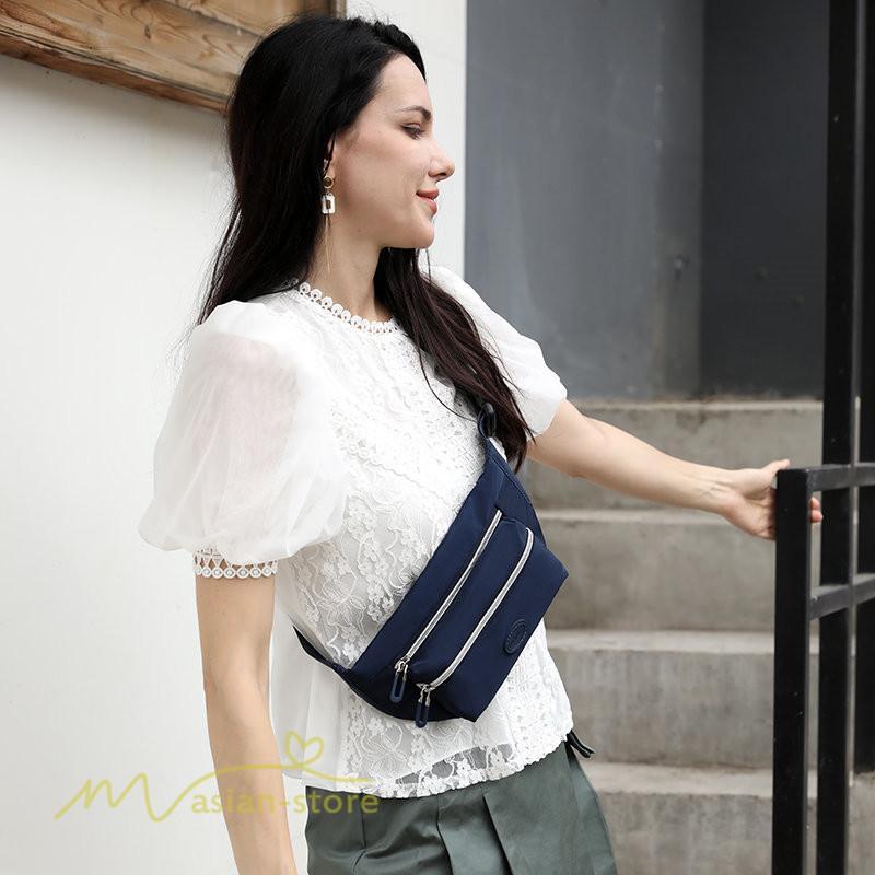 女性用バッグ | ボディバッグ 斜めがけバッグ レディース ショルダーバッグ 小さい ミニバッグ ウエストバッグ 2way 男女兼用 チェストバッグ ベルトバッグ ナイロン 斜め掛け