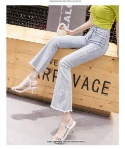 チノ・テーパード・ジョガー・スキニーパン | デニムパンツ レディース 秋冬 スキニーパンツ ハイウエスト ストレッチ 9分丈 フレアパンツ 着痩せ カジュアル 美脚 高見え クリスマス 秋冬 送料無料 細見え