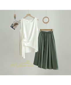 ワイドパンツ | ガウチョパンツレディース スカンツ スカーチョ リラックスパンツ 無地 ウエストゴム ゆったり シンプル 体型カバー おしゃれ ガウチョ ボトムス