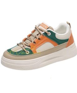 スニーカー | スニーカー　レディース レディースシューズ ローカット 靴 フラットシューズ ぺたんこ ウォーキングシューズ 厚底スニーカー Pu革 厚底靴 歩きやすい 美脚