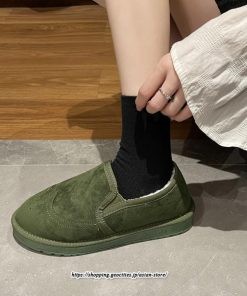 ローファー | モカシン レディース 軽量 靴 あったか シューズ 裏起毛 防寒 裏ポア カジュアル 冬 可愛い フラット 柔らかい 防寒対策