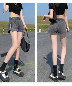 ショートパンツ | レディース 美脚 デニム ゆったり おしゃれ ボトムス 20代30代40代 通勤通学 カジュアル お出かけ 韓国ファッション 上品 夏物 2022 アウター