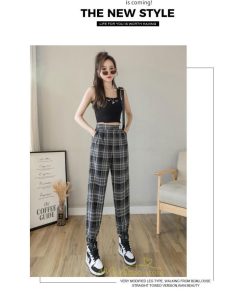 チノ・テーパード・ジョガー・スキニーパン | ジョガーパンツ レディース パンツ スウェット ジャージ ストレッチ ズボン スポーツ トレーニング チェック柄 高見え 細見え 秋 夏 冬 運動 春