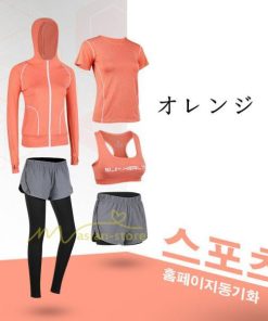 運動 | スポーツウェア レディース 【上下5点セット】セットアップ ヨガウェア ランニングウェア ウォーキング トレーニングウェア パンツ 春夏秋冬 部屋 フィットネス