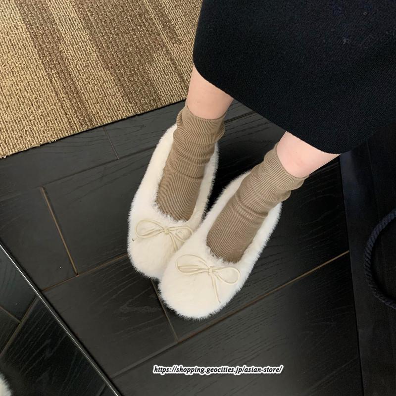 ローファー | モカシン パンプス レディース 高品質 痛くない フラット スリッポン ボア ファー フラット おしゃれ 秋 痛くない ふわふわ 柔らかい 歩きやすい 冬