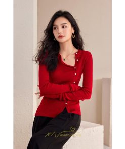 シャツ・ブラウス | ニットシャツ 長袖 ゆったり シャツ ブラウス トップス 体型カバー レディース 春秋 シンプル オシャレ 20代30代40代50代 ナチュラル カジュアル 着痩せ