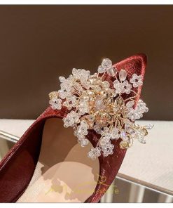 パンプス | 結婚式 ブライダルシューズ パーティーシューズ ハイヒール 赤 痛くない 大きいサイズ 小さいサイズ おしゃれ 疲れない レッド 美脚 ポインテッドトゥ