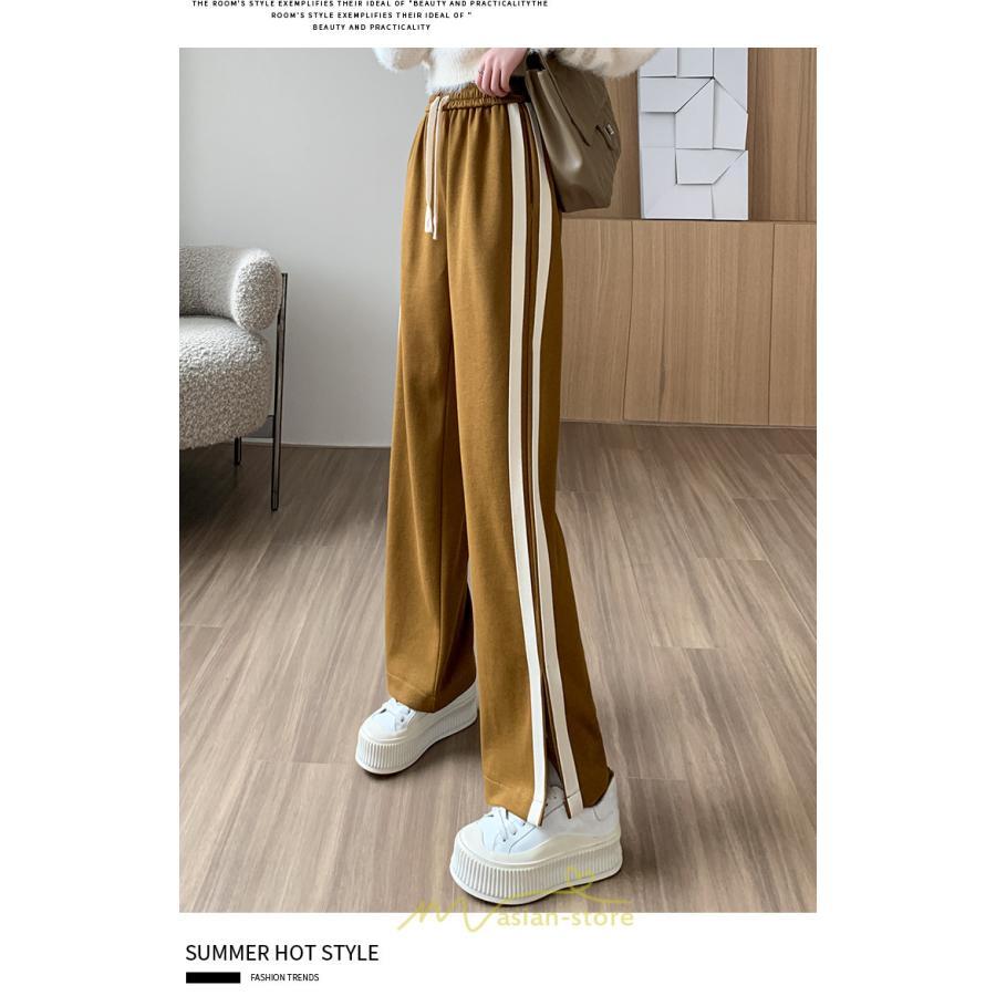 チノ・テーパード・ジョガー・スキニーパン | スウェットパンツ レディース コーデ ボトムス ワイドパンツ 美脚 ハイウェスト スリム 着痩せ ロング 送料無料 サイドライン お出かけ 部屋着 美脚 脚長