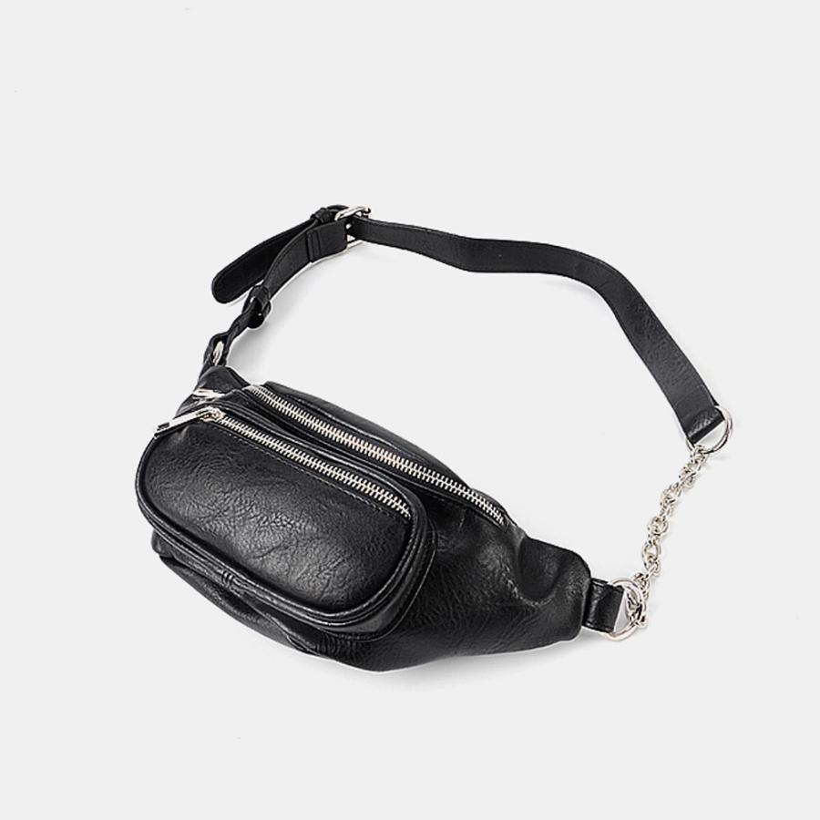 ショルダーバッグ | 小物入れ レディース ウエストバッグ 小さめ ウエストポーチ ポシェットバッグ PUレザー ボディバッグ 男女兼用