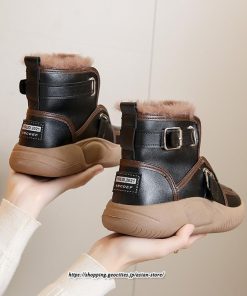 ブーツ | ムートンモカシン 冬靴 レディース 裏起毛 暖かい もこもこ 痛くない 人気 防寒 黒 白 冬 痛くない 歩きやすい 秋 おしゃれ