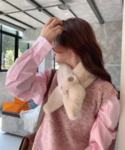 マフラー | フェイクファー ティペット レディース