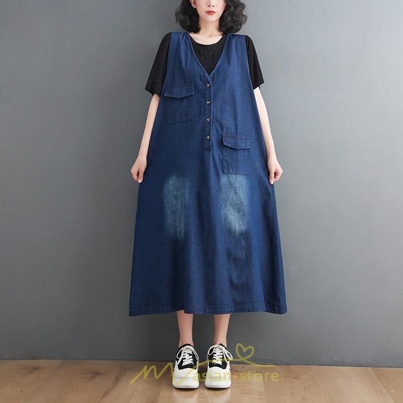 オーバーオール サロペット | デニム サロペット スカート オーバーオール ジャンパースカート レディース 春 夏 秋 冬 20代 40代 30代 大きいサイズ 可愛い おしゃれ
