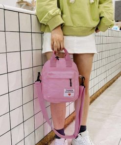 ショルダーバッグ | ミニ トートバッグ 小さめ 2way ボディバッグ 斜めがけ レディース スクエアバッグ かわいい 大人 キャンバスバッグ