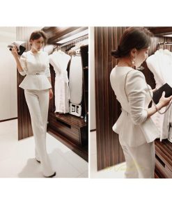 セットアップ | パンツスーツ レディース スーツ  通勤 OL オフィス 50代 40代 30代 ミセス 女性 服装 きれいめ フォーマル 就活 ジャケット 上品 ビジネス