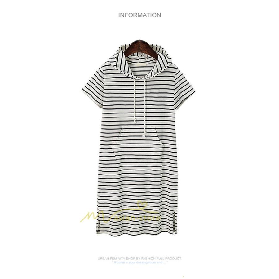 マキシ | ワンピ Tシャツ 無地 シンプル ワンピース レディース 産後 妊婦 大人 カジュアル オーバーサイズ カジュアル 韓国ファッション お出かけ ストライプ柄 通勤通学